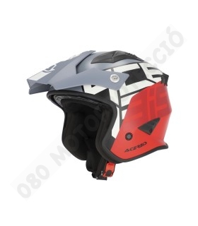 Casco Acerbis Aria 22.06 Sport Grey/Red