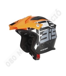 Casco Acerbis Aria 22.06 Sport Orange Fluo/Black